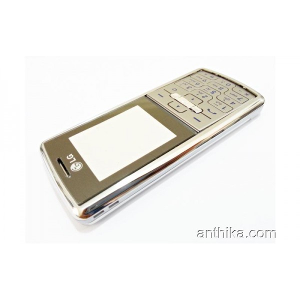 LG KE770 Kapak Kasa Tuş Original Full Housing Silver New