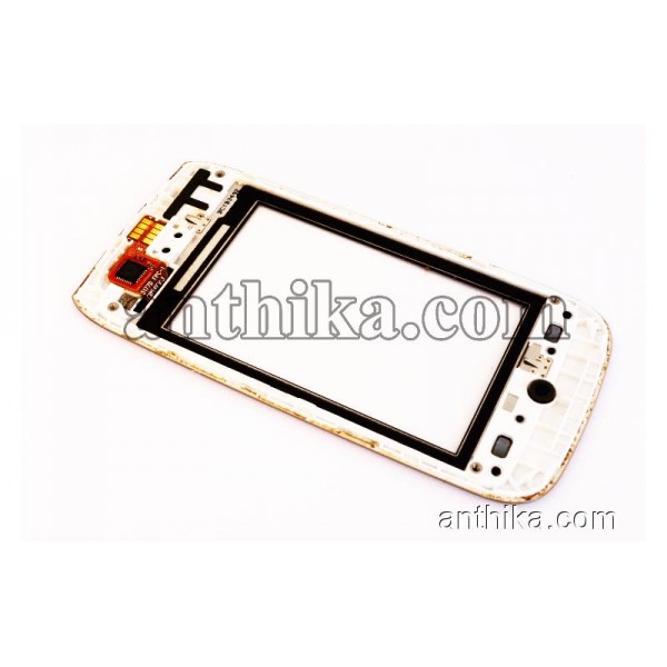 Nokia Asha 308 309 Dokunmatik Lcd Digitizer Touchscreen White 00807G6