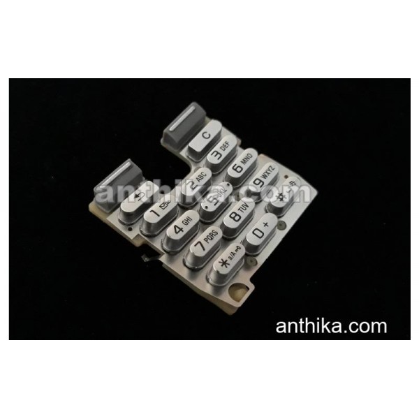 Sony Ericsson K300 K300i Tuş Original Keypad Silv...