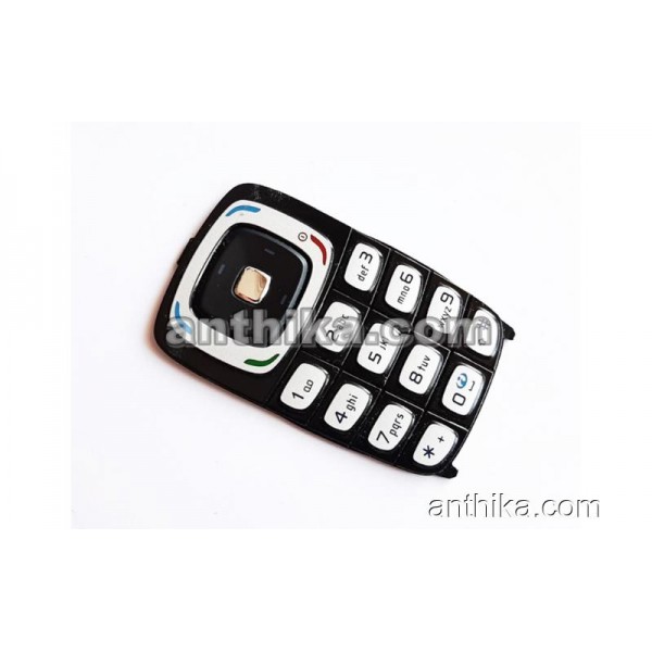Nokia 6103 Tuş Original Keypad Black Used