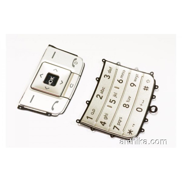 LG KG290 Tuş Takım Orjinal Keypad Silver New