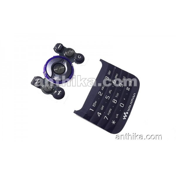 Sony Ericsson w395 w395i Tuş Original Keypad Navy...