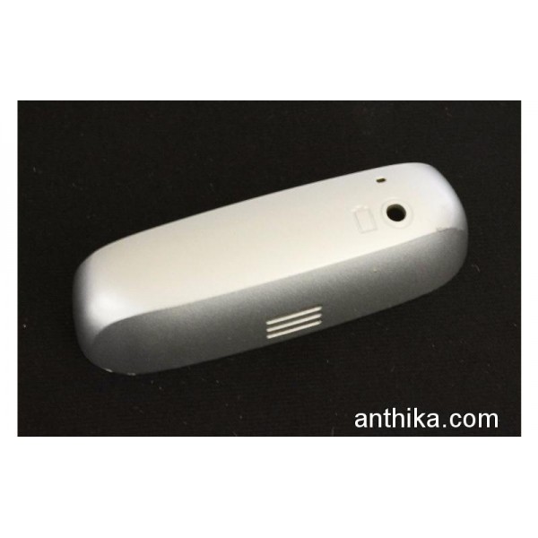Nokia C5-03 Alt Kapak Orjinal Bottom Cover Silver Used