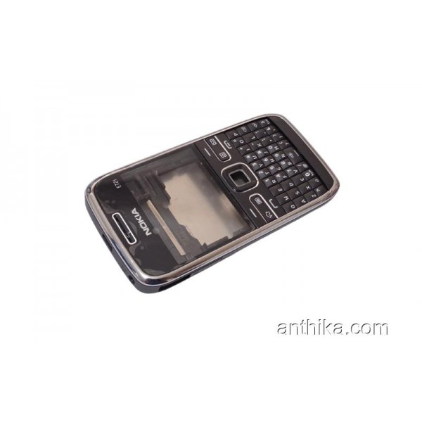 Nokia E72 E72i Kapak Kasa Tuş Original Housing Black New Condition