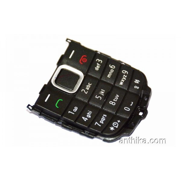 Nokia C1 Tuş Orjinal Keypad Black New