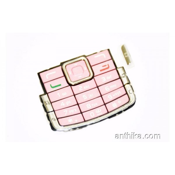 Nokia N72 Kapak Orjinal Kalitesinde Keypad Pink Ne...
