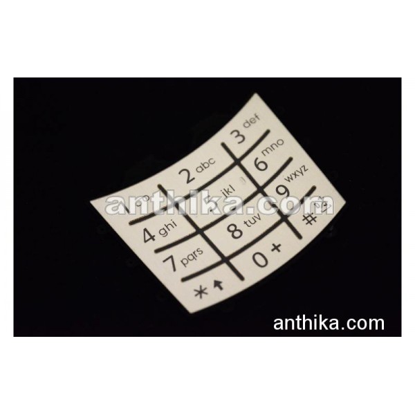 Samsung U700 Tuş Original Numeric Keypad Silver N...