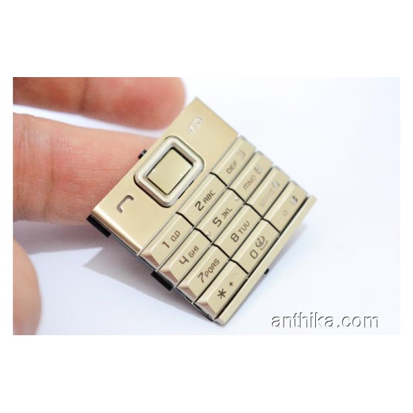 Nokia 8800 Sirocco Gold Tuş Orjinal Keypad New 9792163