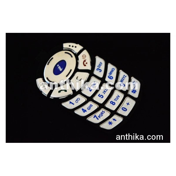 Samsung A800 Tuş Original Keypad Silver New