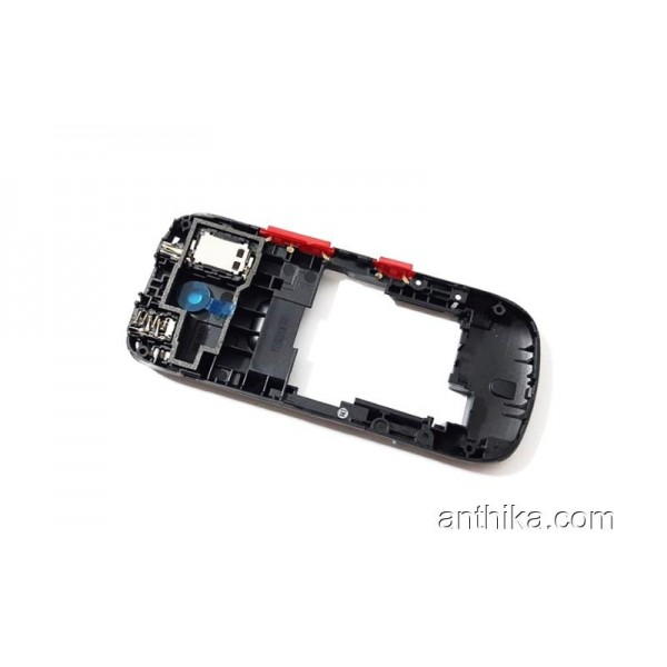 Nokia 202 203 Asha Orta Kasa Orjinal Middle Black Red New