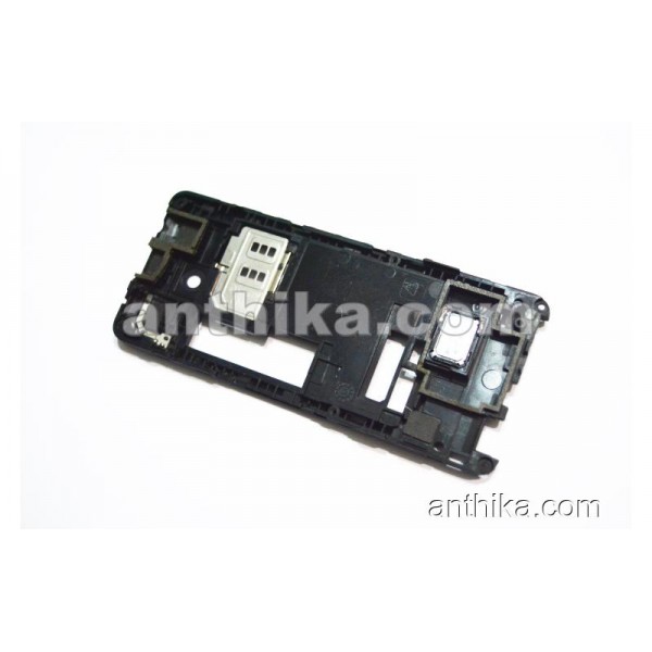 Nokia 301 Asha Kasa Buzzer Original Middle Cover Black Used