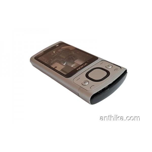 Nokia 6700 Slide Kapak Kasa Tuş Original Housing Gray New