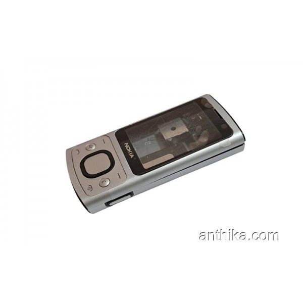 Nokia 6700 Slide Kapak Kasa Tuş Original Housing Gray New