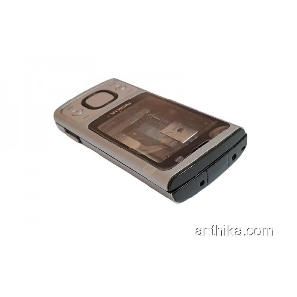 Nokia 6700 Slide Kapak Kasa Tuş Original Housing Gray New