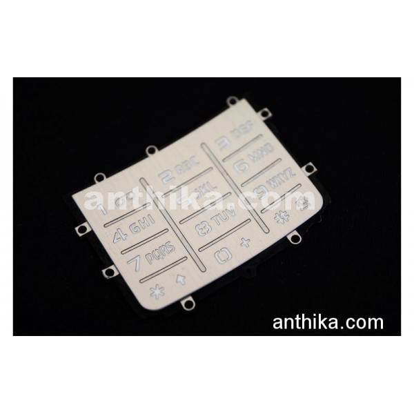 Samsung G800 Tuş Original Numeric Keypad Grey New