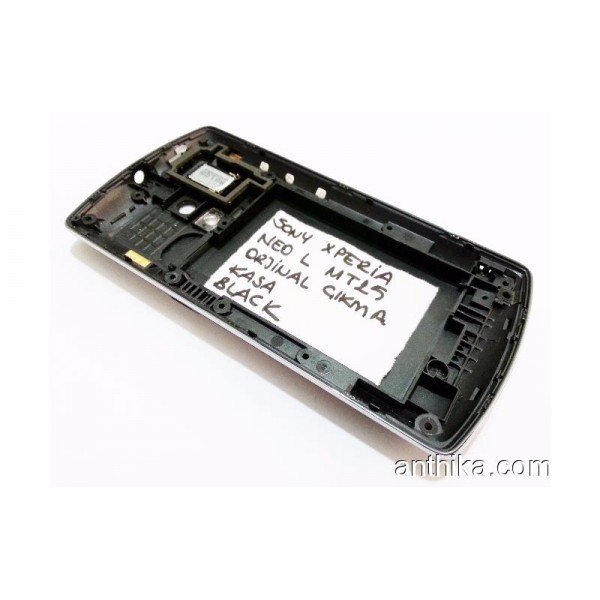 Sony Xperia Neo L Kapak Orta Kasa Middle Battery Cover Black