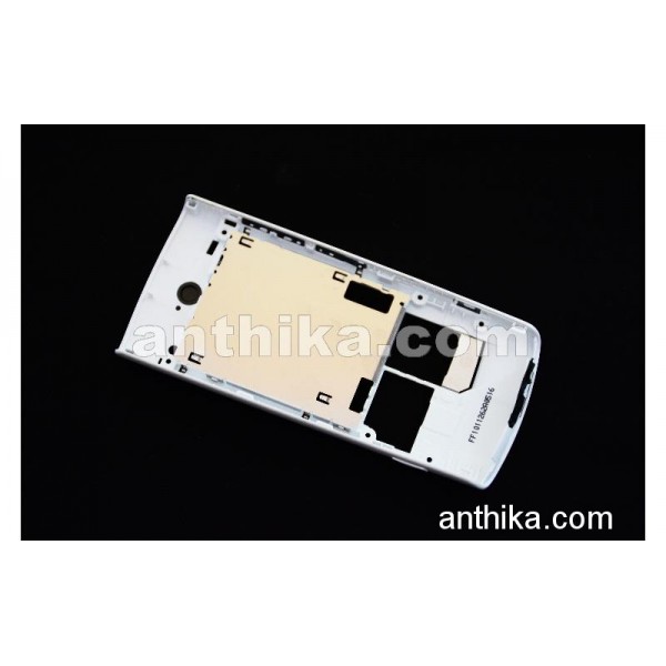 Nokia X3-02 Kasa Original Back Cover Middle Cover White Used 0257460