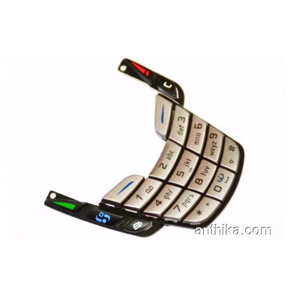 Nokia 6600 Tuş Orjinal Kalitesinde Keypad Dark Gr...