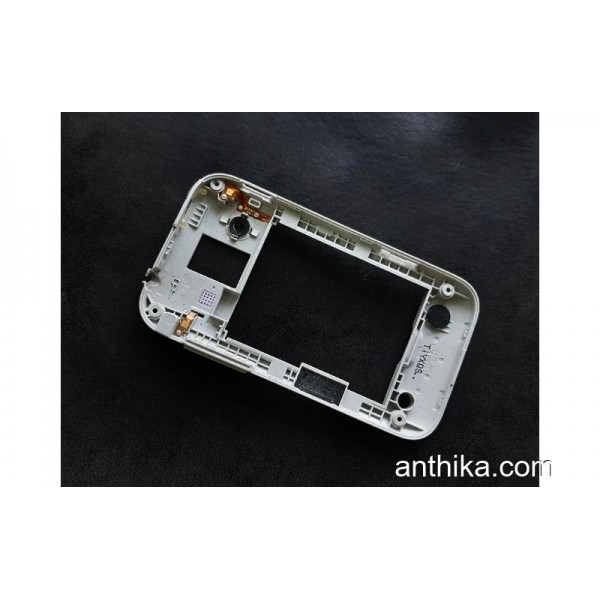 Samsung S5360 Kasa Original Middle Cover White Used