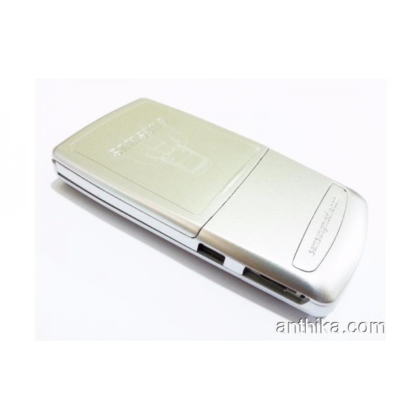 Samsung E840 Kapak Kasa A++ Kalite Full Housing Silver