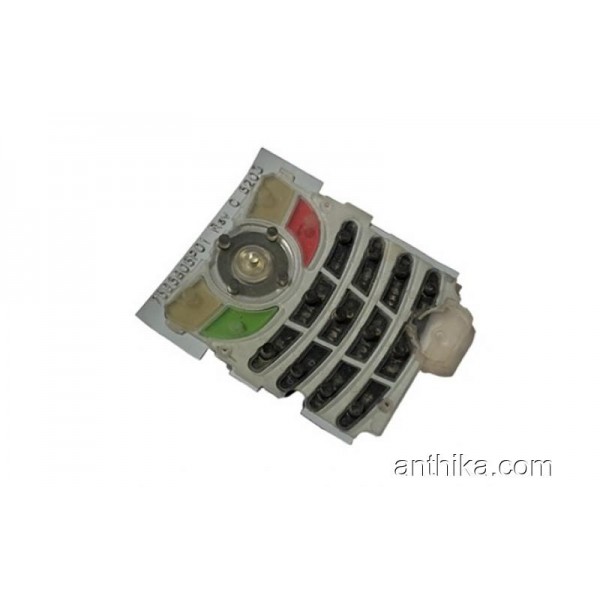 Motorola c550 Tuş Original Keypad Silver Blue New