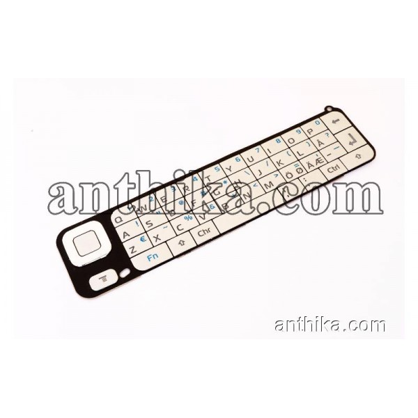 Nokia N810 Tuş Klavye Original Keypad Q QWERTZ Ne...