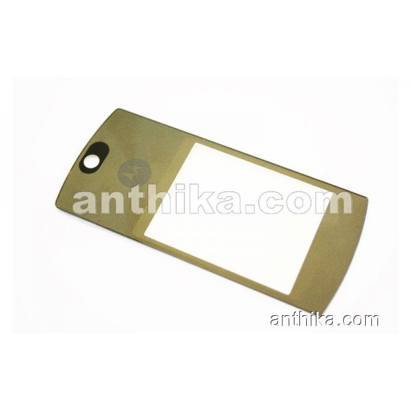 Motorola V8 Lens Cam Original Display Glass Grey N...