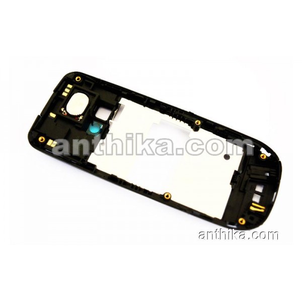 Nokia 3120 Classic Kasa Anten Buzzer Original Middle Cover Black New