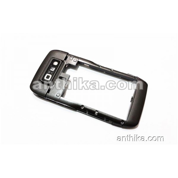 Nokia E71 Kasa Original Middle Cover Dark Grey New