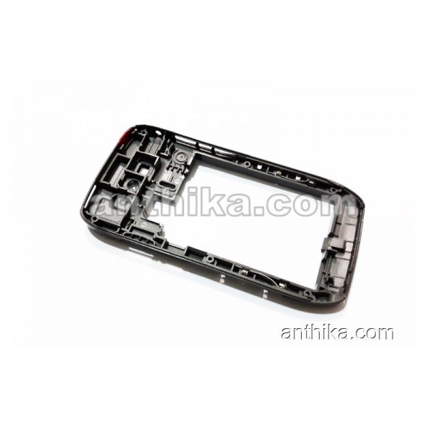 Nokia E71 Kasa Original Middle Cover Dark Grey New