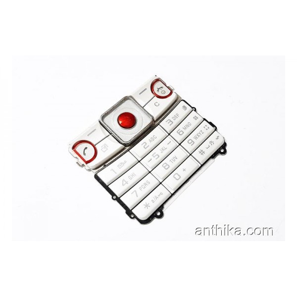Sony Ericsson C510 C510i Tuş Original Keypad Whit...