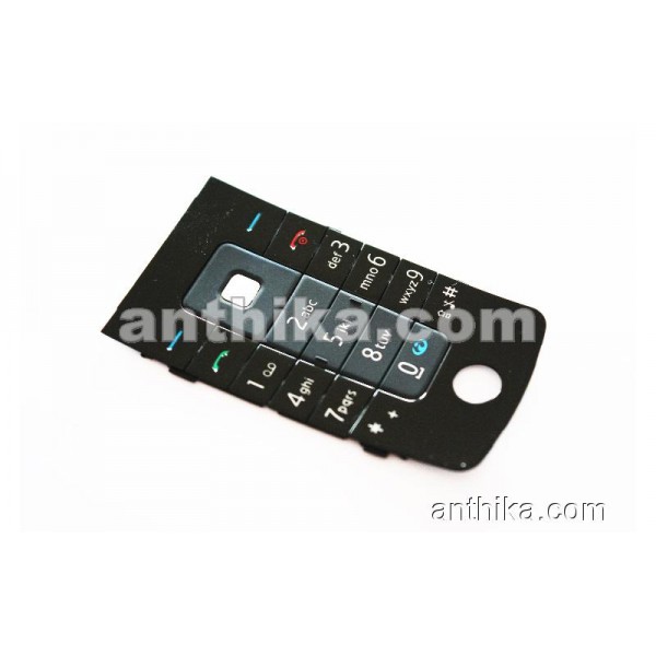 Nokia 6600 Fold Tuş Original Keypad Black New 979...