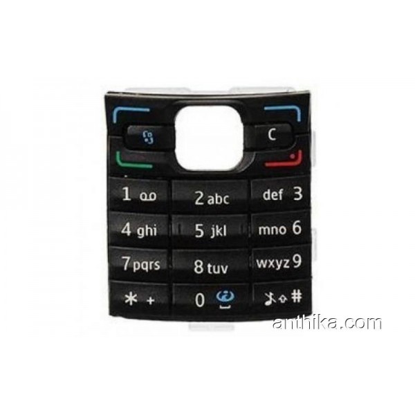 Nokia E50 Tuş Original Keypad Black New