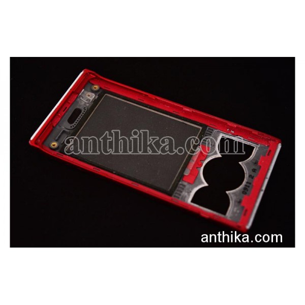 Sony Ericsson W595 W595i Kapak Original Front Cover White 1208-7013