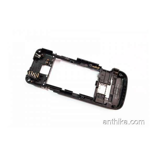 Nokia 6730 Classic Kasa Soket Original Middle Cover Black New