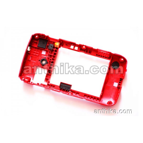 Samsung S5380 Wave Y Kasa Original Middle Cover Red New Condition
