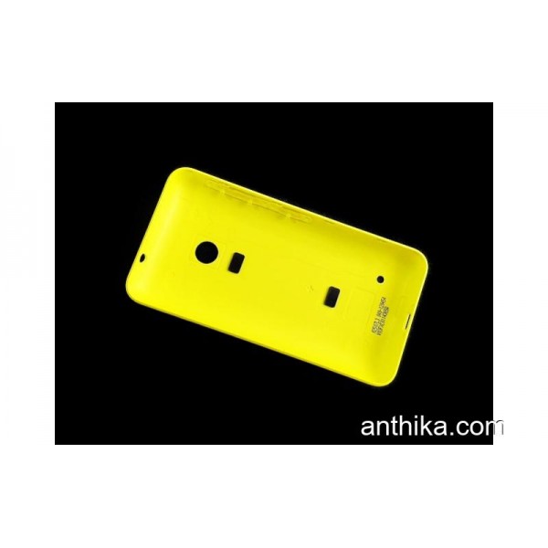 Nokia Lumia 530 Kapak N530 Original Battery Cover Yellow New