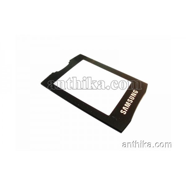 Samsung E200 Cam Lens Original Lcd Glass Black New