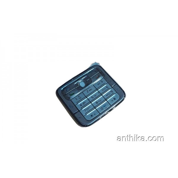 Nokia N73 Tuş Original Keypad Silver New