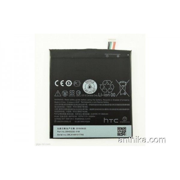 Htc 816 820 Batarya Pil Original Battery Used 35H0...