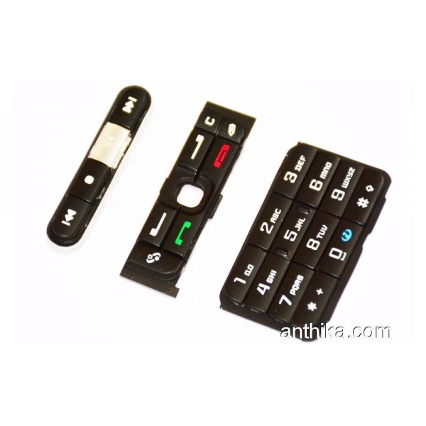 Nokia 3250 Tuş Orjinal Kalitesinde Keypad Black N...