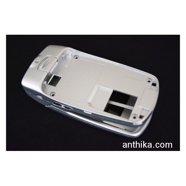 Samsung E700 Kapak Kasa Original Housing Silver New