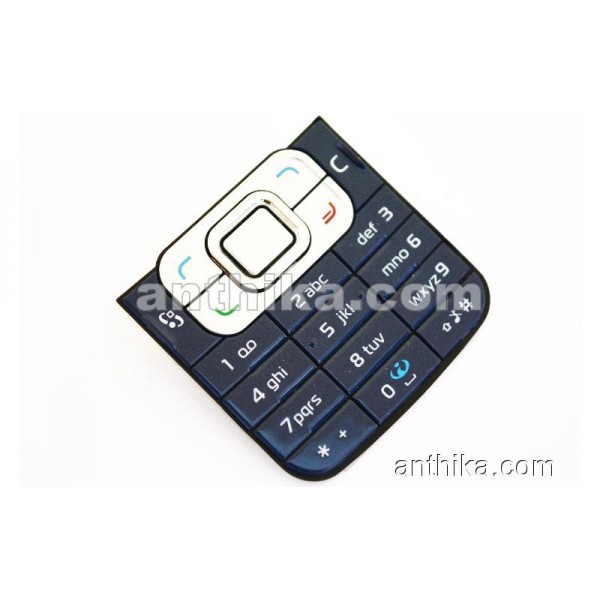 Nokia 6120 Classic Tuş High Quality Keypad Navy B...