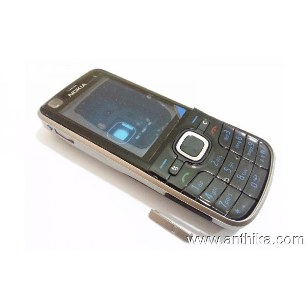 Nokia 6220 Classic Kasa Kapak Black Housing