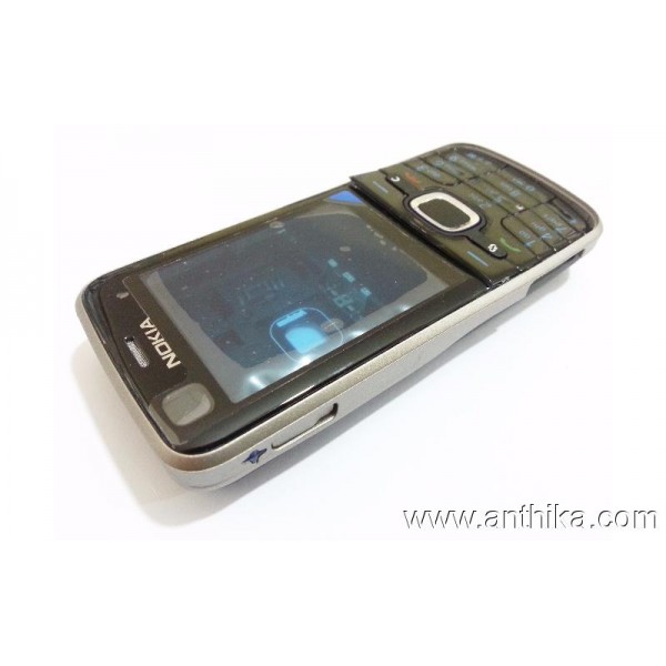 Nokia 6220 Classic Kasa Kapak Black Housing