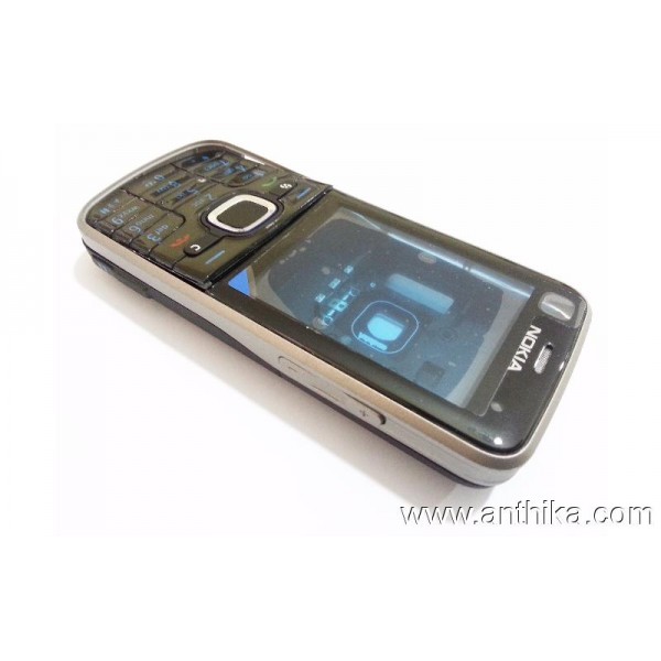 Nokia 6220 Classic Kasa Kapak Black Housing