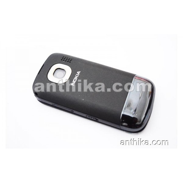 Nokia C2-03 Kapak Kasa Tuş Original Full Housing Black New