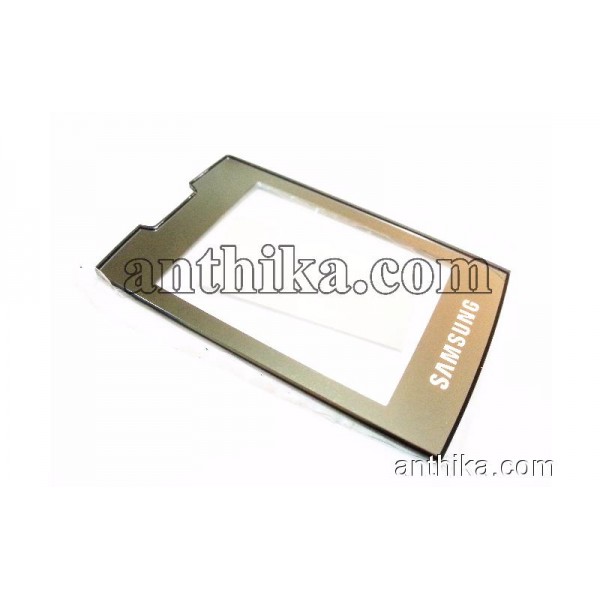 Samsung D880 Lens Cam Original Lcd Glass Grey New