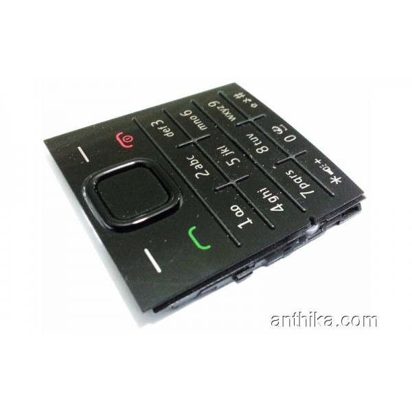 Nokia X2 X2-00 Tuş Orjinal Keypad Black-1