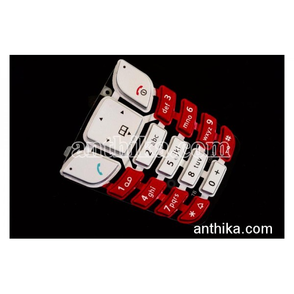 Siemens A65 A70 Tuş Original Keypad Red New